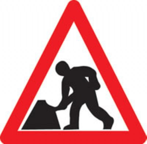 men at work ahead symbol