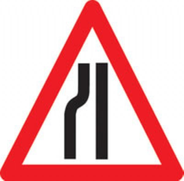 single file traffic symbol