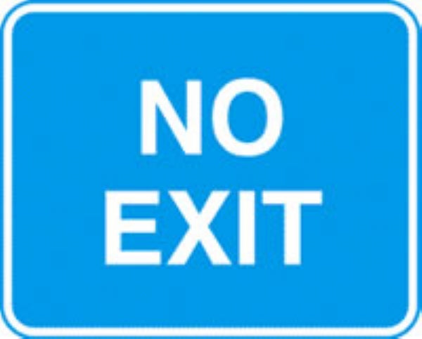 no exit with channel