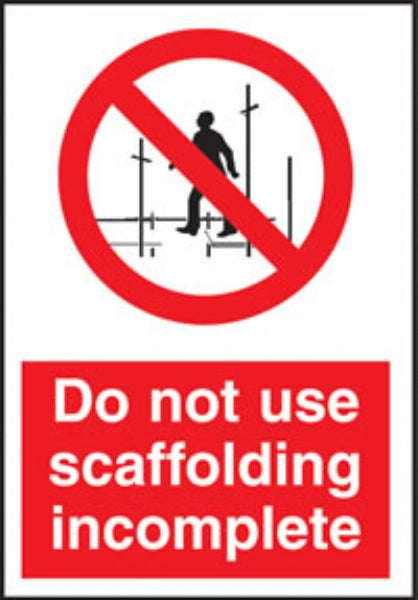 Do not use scaffolding..