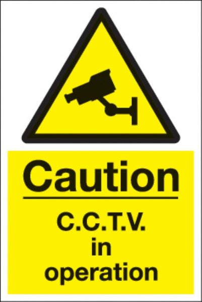 warning cctv in operation (ali) with channel