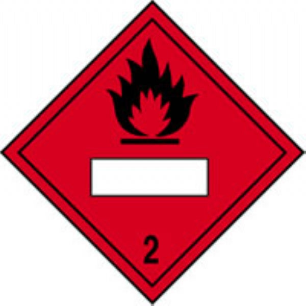 new regulation placard flammable 2