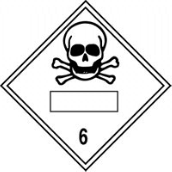 new regulation placard toxic 6