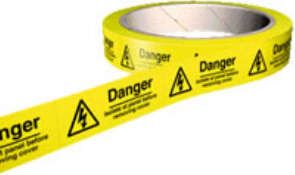 danger isolated at panel before