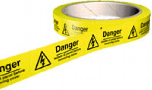 danger isolated at panel before