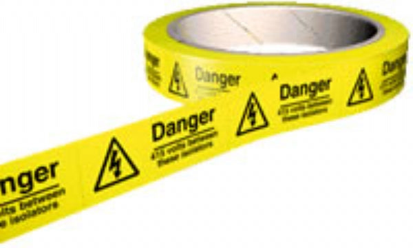 danger 415 volts between