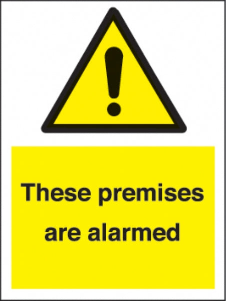 these premises are alarmed