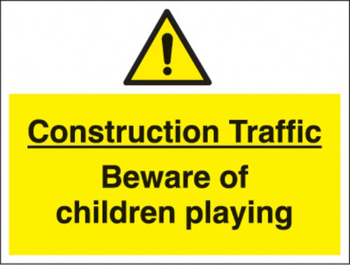 construction traffic beware....