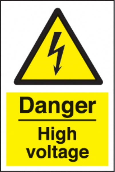danger high voltage
