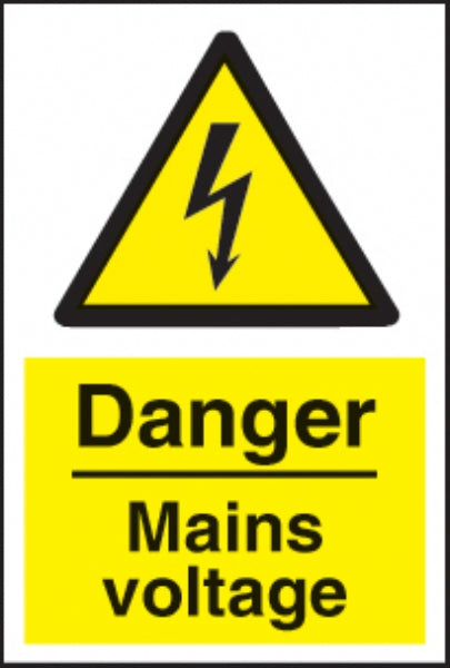danger mains voltage