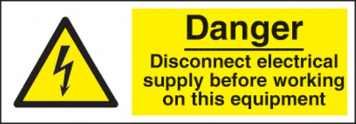 danger disconnect electrical