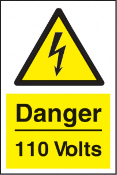 danger 110 volts