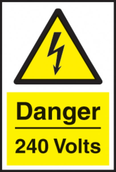 danger 240 volts