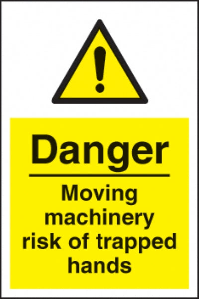 danger moving machinery