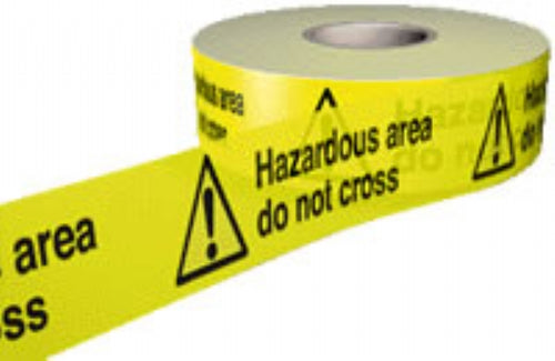 hazardous area do not cross