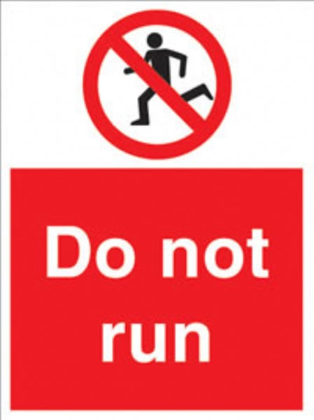 do not run