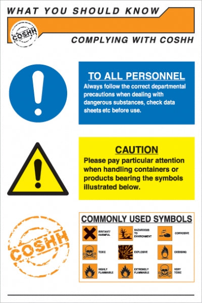 complying with coshh