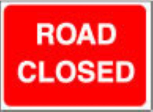road closed
