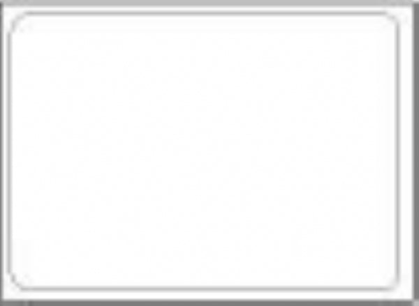 white temporary traffic sign  - add your own text