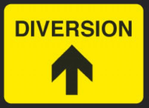 diverted traffic up