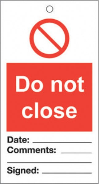 do not close