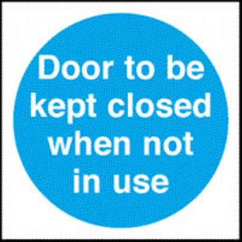 door to be kept closed