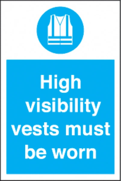hi-vis vests must be worn