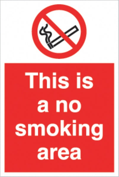 this is a no smoking area
