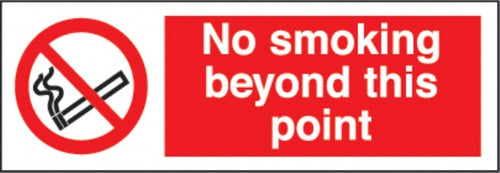 no smoking beyond this point