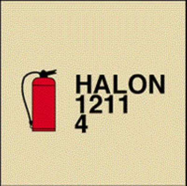 portable fire extinguisher halon-1211-4