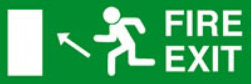 fire exit diag up left