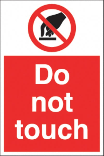 do not touch