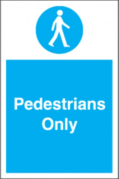 pedestrians only