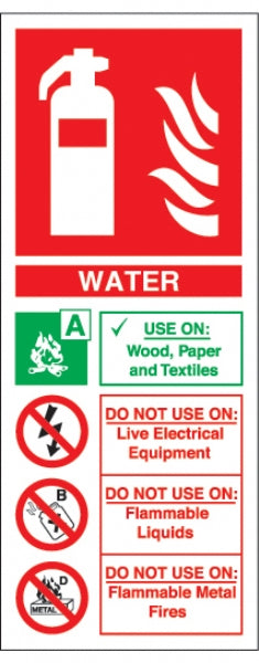 water en3 extinguisher