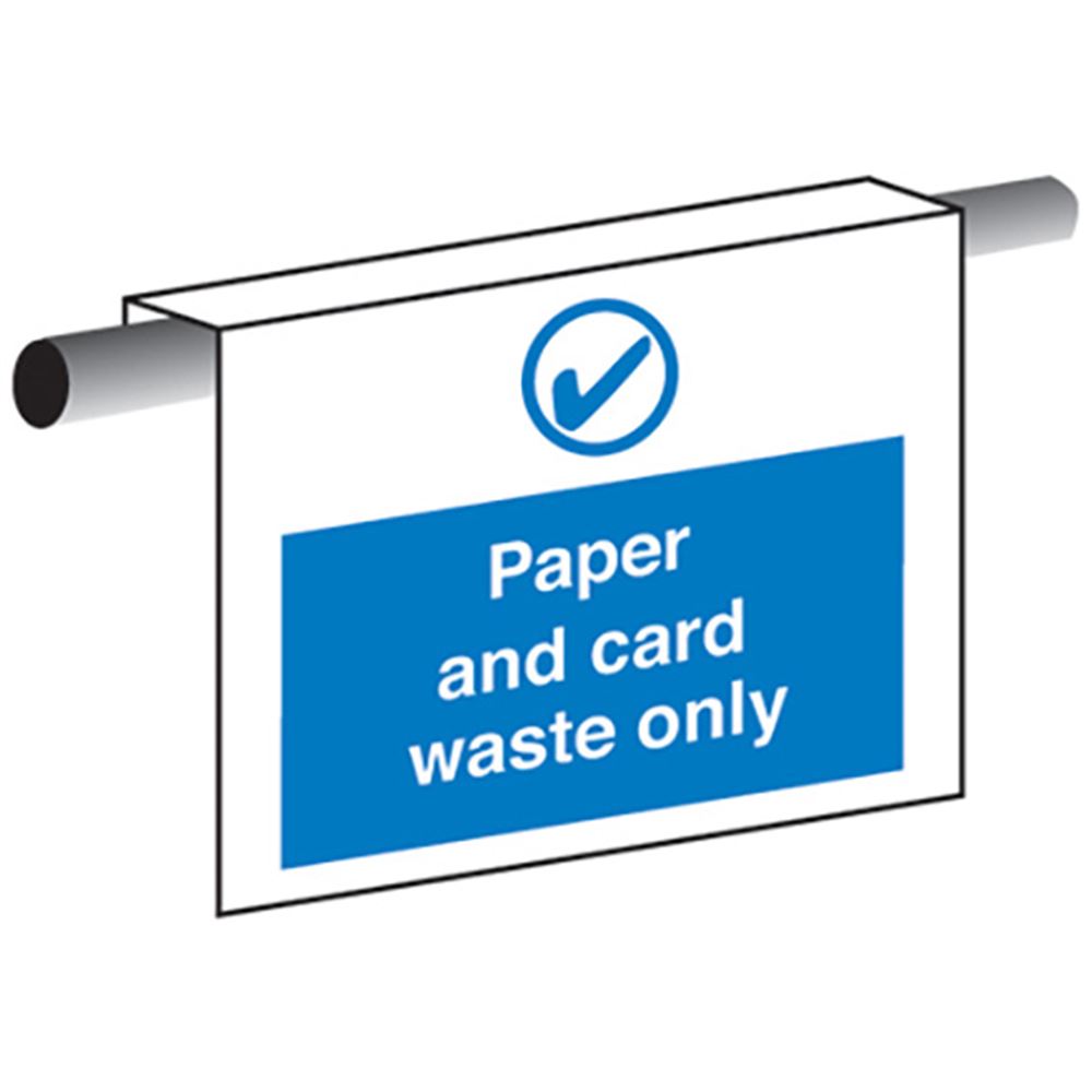 Paper waste only