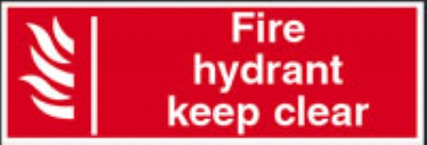 fire hydrant keep clear