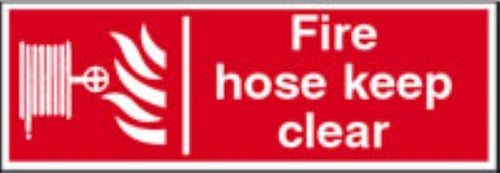 fire hose keep clear