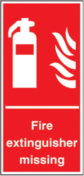 fire extinguisher missing