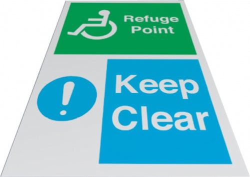 refuge point - keep clear