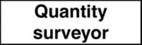 quantity surveyor