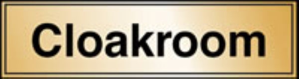 cloakroom (Brushed Aluminium)