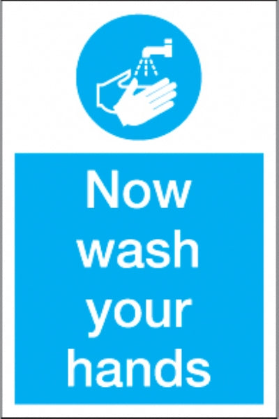 now wash your hands