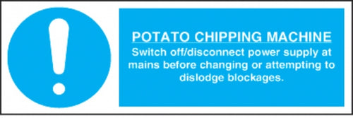 potato chipping machine
