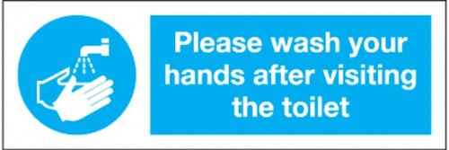 please wash your hands