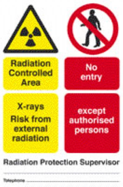 rad. control. area - x-rays mobile
