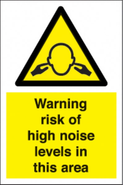 warning risk of high noise