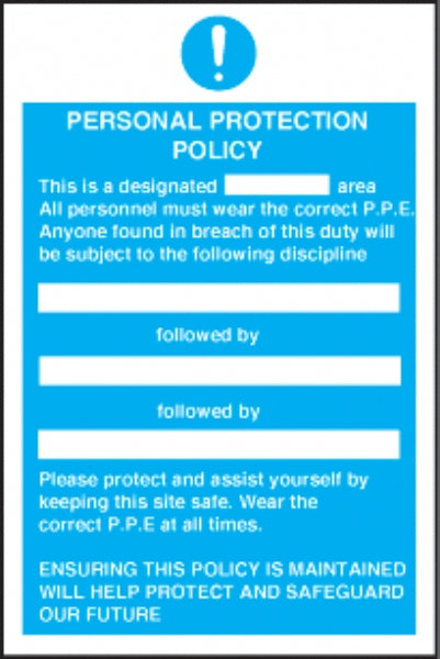 personal protection policy