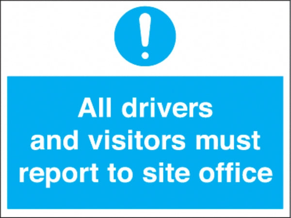 all drivers & visitors site office