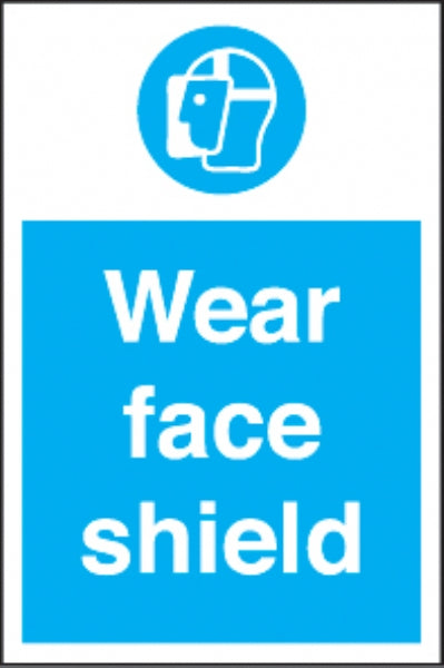 wear face shield