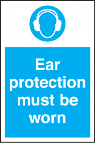 ear protection must be worn